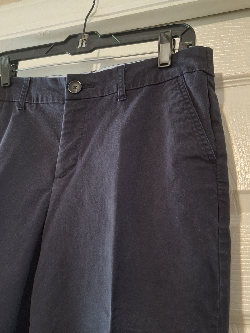 croft & barrow Black Straight-Leg Chinos - Picture 3 of 5